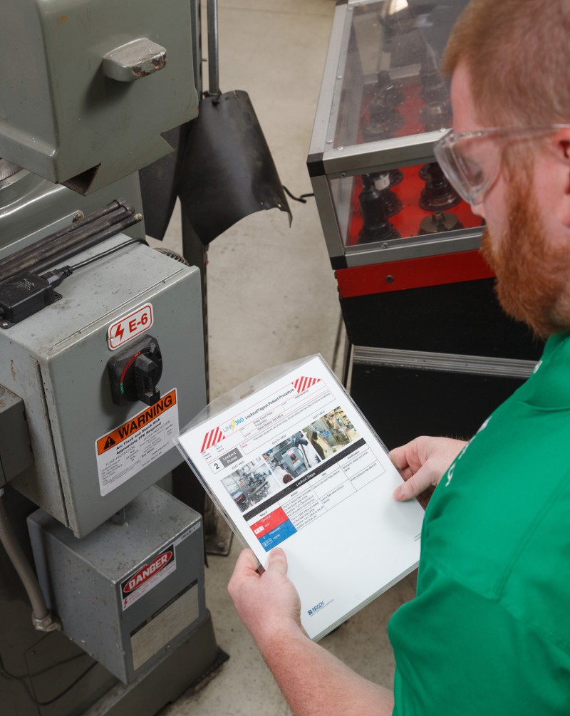 Lockout Prozeduren. Dienstleistung und Schulung.